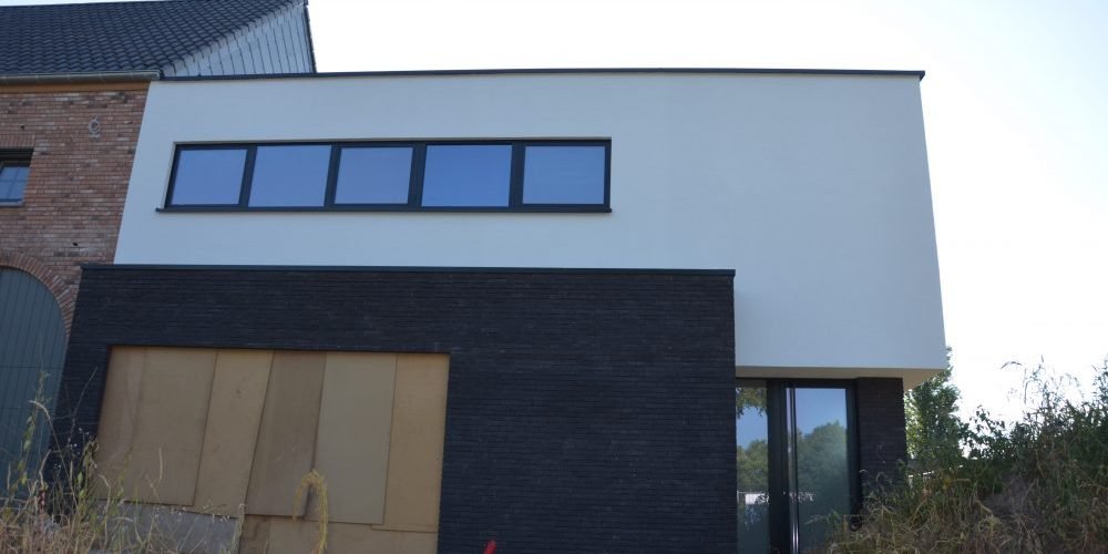 Nieuwbouw-Waarschoot-Wit-voorkaant